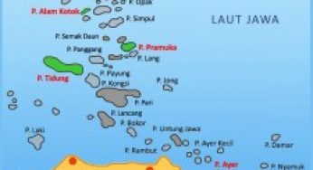 Letak Lokasi Pulau Tidung di Kepulauan Seribu